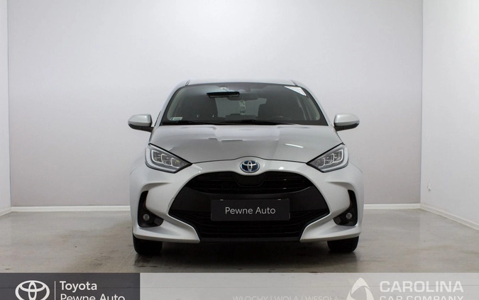 Toyota Yaris cena 84400 przebieg: 39862, rok produkcji 2020 z Warszawa małe 121